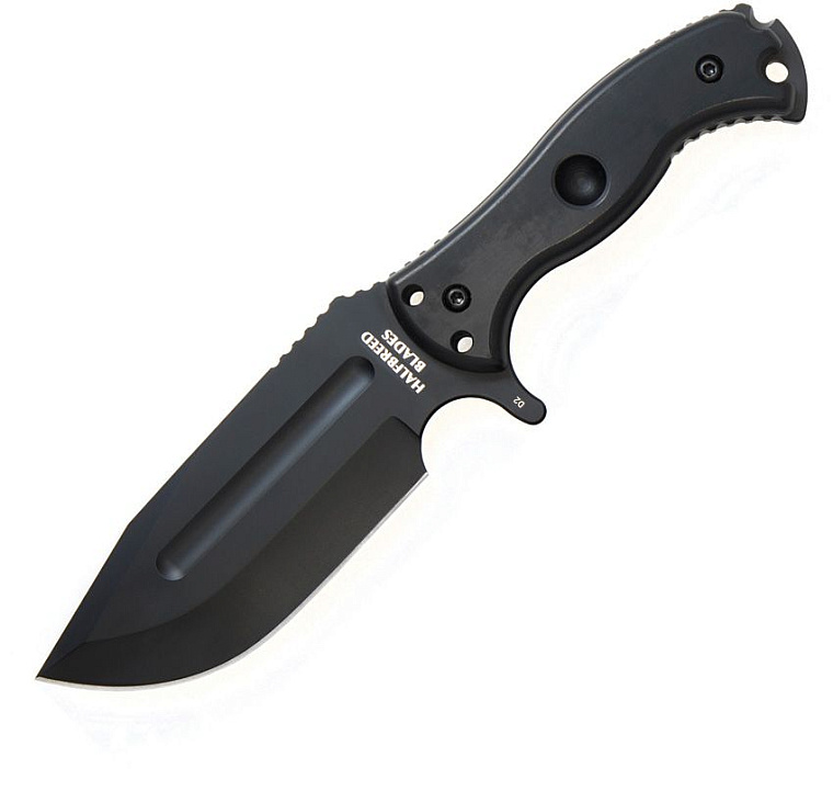 Halfbreed Blades LBK-01 Black Plain Blade