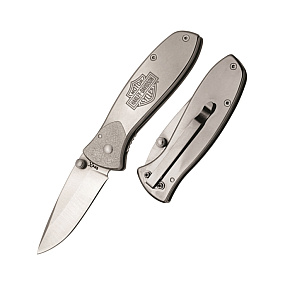 Case & Son Cutlery Harley-Davidson TecX Polished Stainless