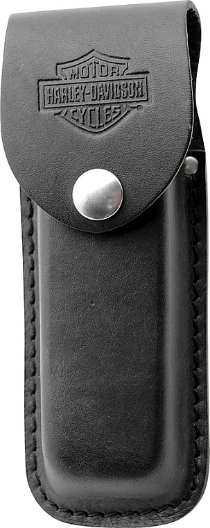Harley Davidson Large Leather Sheath Black