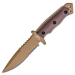 Halfbreed Blades MIK-03 Desert Tan Brown Handle