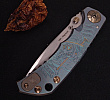 Spartan Blades Spartan Harsey Folder Plague Doctor Blue Magnacut