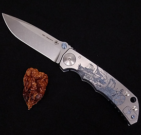 Spartan Blades Spartan Harsey Folder Viking Longboat Magnacut