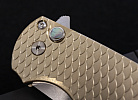 Pro-Tech Malibu Custom Bronze Dragon Scale Abalone Button