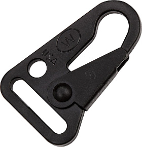 ITW 1" Clash Hook Conventional Black kovová karabina