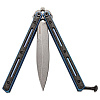 Kershaw Lucha Blue Titanium and Carbon Handle
