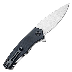 Kubey Cadmus Damascus G10 Linerlock