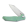 Kubey Flash Linerlock Jade Handles