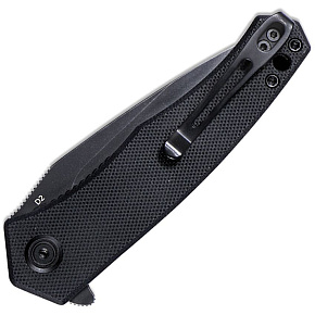 Kubey Cadmus Black Blade G10 Linerlock