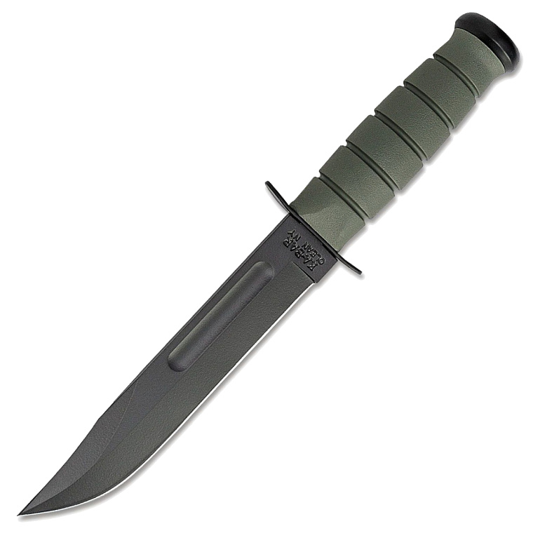 Ka-Bar USA Plain Blade Foliage Green Handle