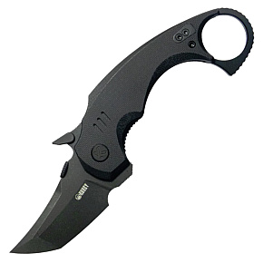 Kubey Jaw Tanto Karambit All Black MUZI Design
