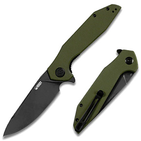 Kubey Nova Linerlock Olive G10
