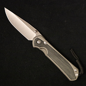 Chris Reeve Sebenza 31 Large MagnaCut Inlay Black Micarta