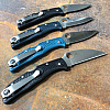 Lynch NW Spyderco Long Clip Stonewash