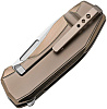 LionSTEEL N.ONE N1 BR Bronze Titanium Satin Magnacut Blade