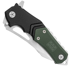 Lansky Responder Linerlock Black/Green Nylon Handle