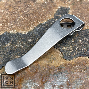 Lynch NW Spyderco Para 2 RH Clip Stonewash