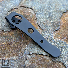 Lynch NW Spyderco Smock Clip Black Cerakote