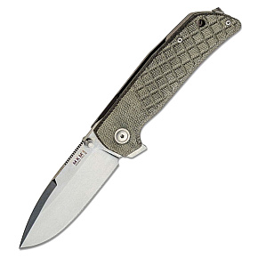 MANIAGO MKM Maximo Green Canvas Micarta