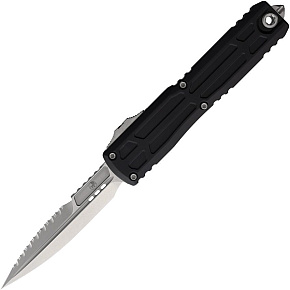 Microtech Ultratech Gen III EX-ZBP Bayonet Signature Series Stonewash Blade