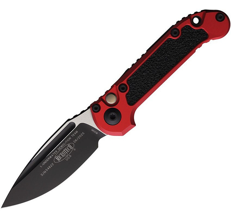 Microtech L.U.D.T. S/E Gen III Red Standart Black Blade