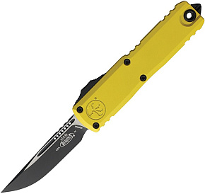 Microtech Auto UTX-85 S/E Gen IV OTF Yellow with Black contrast