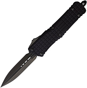 Microtech Auto Combat Troodon D/E OTF Black