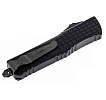 Microtech Auto Combat Troodon D/E OTF Black