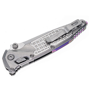 Microtech Socom RAM-LOK Marfione Selection Frag Titanium Handle