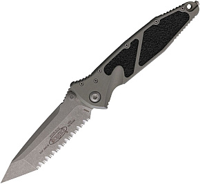 Microtech Socom Elite T/E Natural Clear Handle Apocalyptic Tanto FS