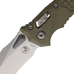 Microtech Amphibian RAM-LOK S/E Frag OD Green G10