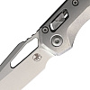 Microtech MSI Marfione Selection Clear Titanium Handle Bronze Titanium Backspacer