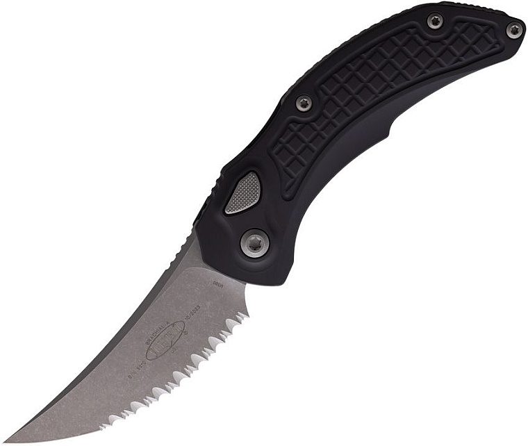 Microtech Brachial Auto Full Serrated