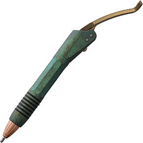 Microtech Marfione Siphon II Titanium Pen Antique