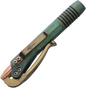 Microtech Marfione Siphon II Titanium Pen Antique