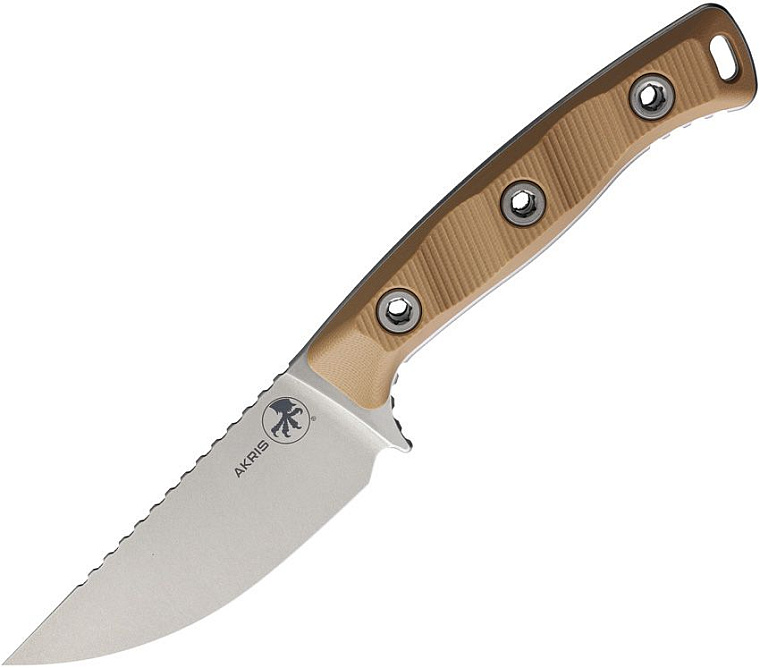 Microtech Akris Fixed Blade Dark Earth