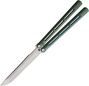 Medford Viceroy S45VN Balisong Antique Green