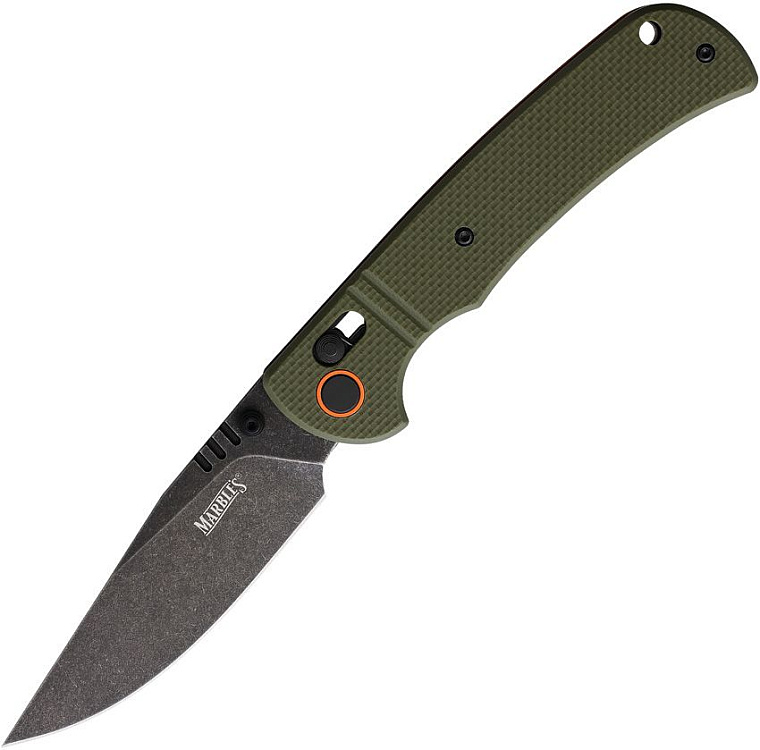 Marbles Green Slide Lock Folder