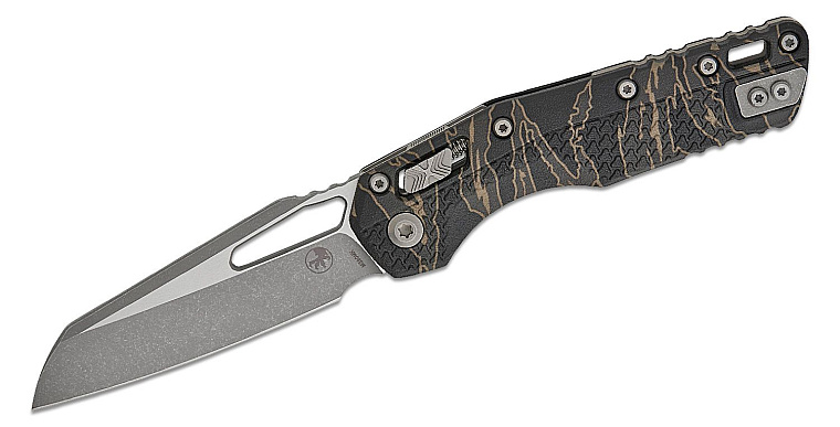 Microtech MSI S/E Tri-Grip Tiger Stripe Camo Standart Apocalyptic Blade