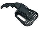 MTech Paddle Holster Self Defence Knife Serrated