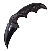 MTech Paddle Holster Self Defence Knife Serrated