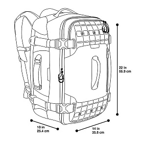 Maxpedition Ironcloud 48l Adventure Travel Bag