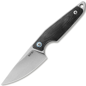Maniago MKM Makro 1 Drop Point Black G10