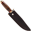 Marbles Stacked Leather Bowie