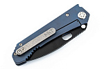 Medford 187 DP - Black PVD D2 - Blue Anodized Titanium