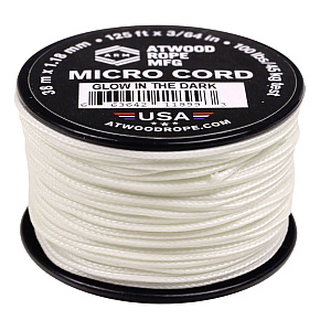 Micro Cord 1.18 mm Bílý Fluorescenční - Cívka 38 m