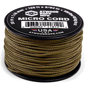 Micro Cord 1.18 mm Coyote - cívka cca 38 m
