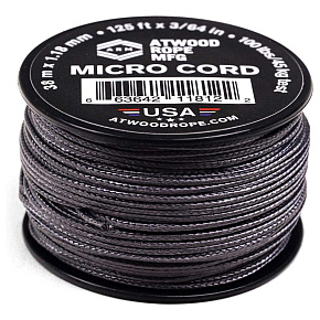 Micro Cord 1.18 mm Graphite - cívka cca 38 m