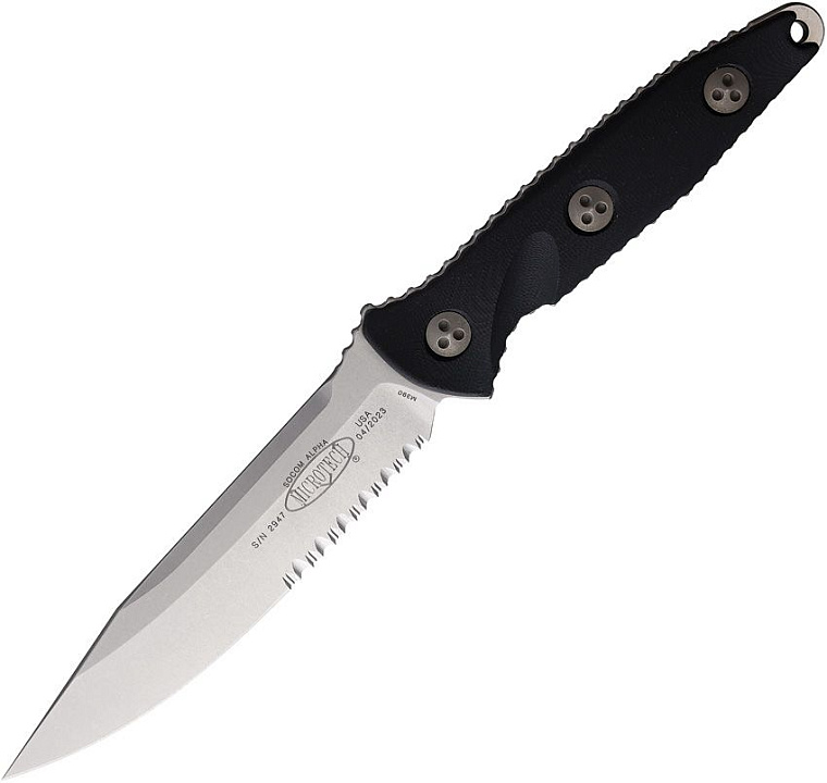 Microtech Socom Alpha Stonewash PS