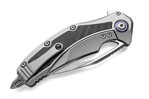 Microtech Matrix Titanium/CF Handle