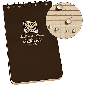 Rite in the Rain All Weather Outdoor Journal Brown